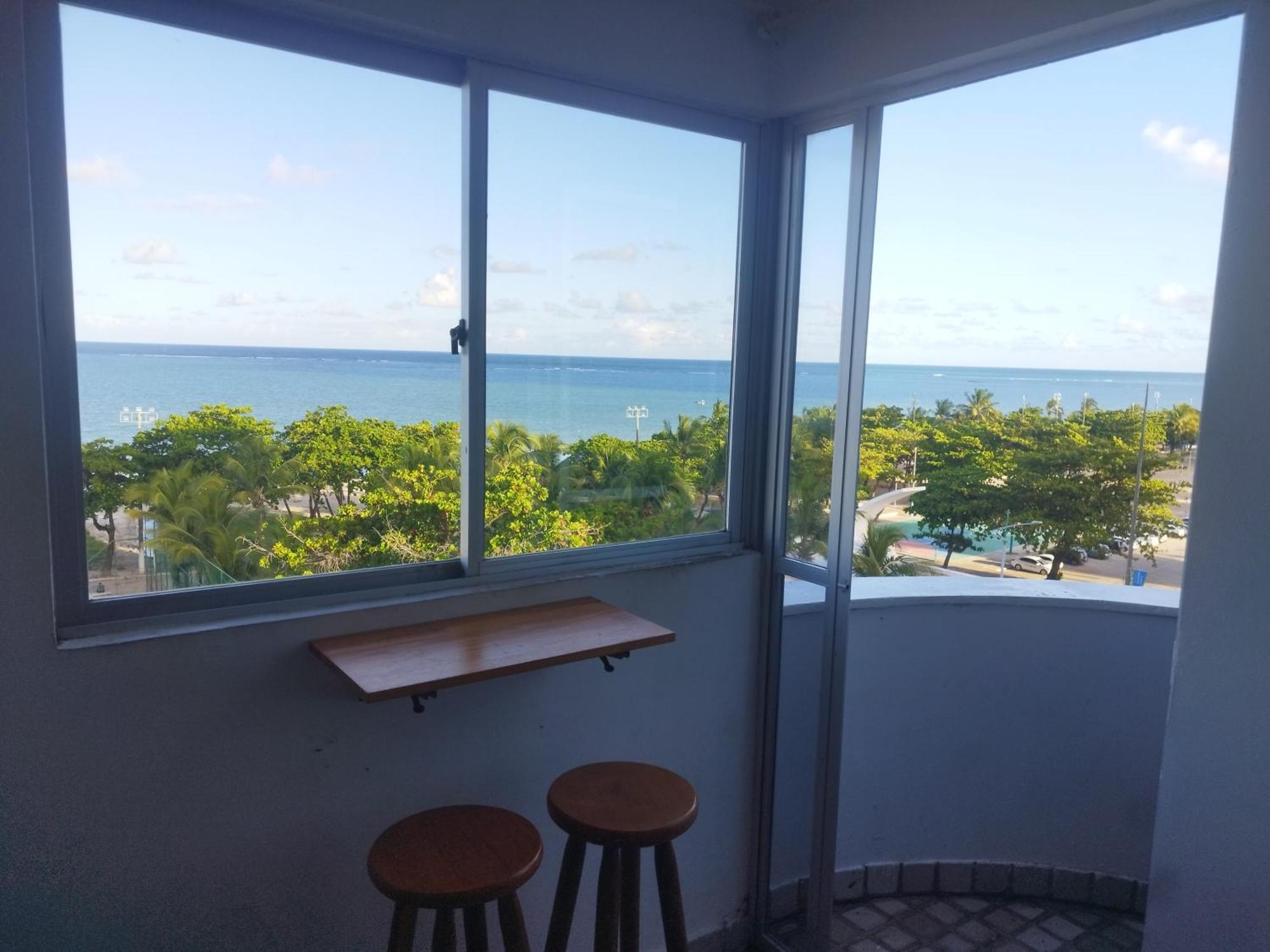 Duplex Beira-Mar De Frente Para O Mar Maceió Exterior foto